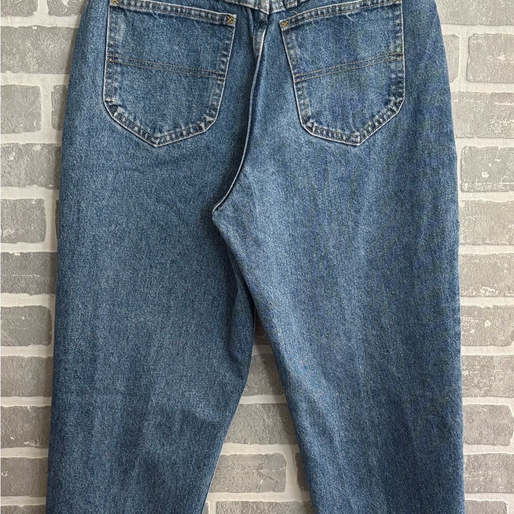 Relaxed Fit Denim Rider Blue Jeans with Classic Indigo Wash